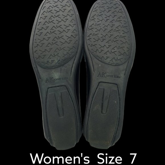 Anne Klein Black Patent Ritchey Loafer Women's Size 7 - Picture 6 of 9